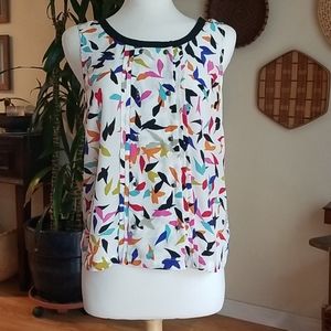 Odille for Anthropology Sleeveless Blouse